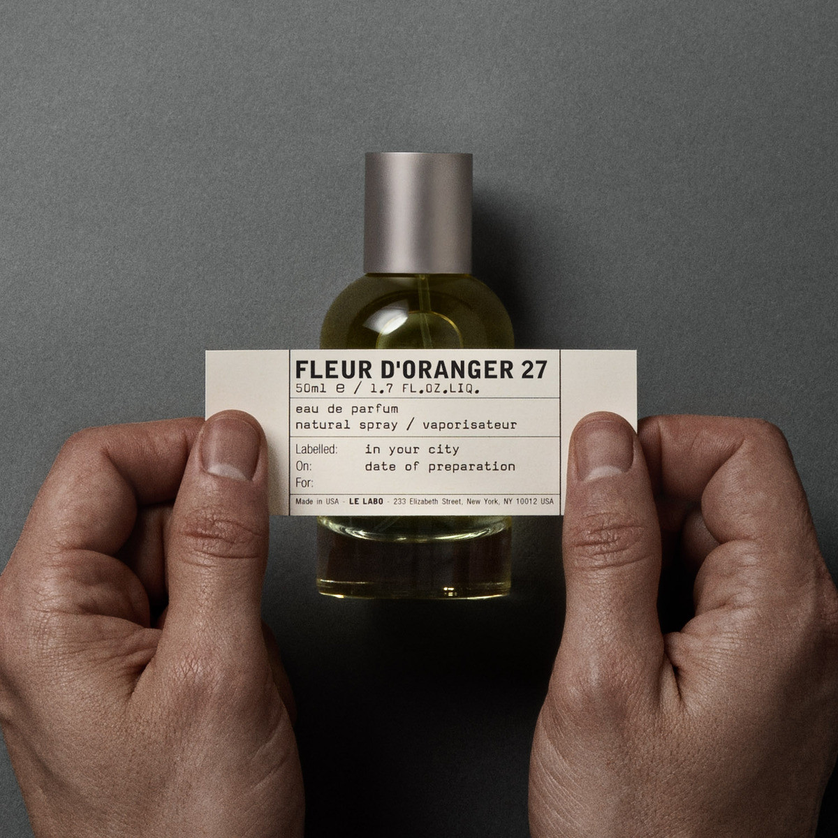 FLEUR D'ORANGER 27 | Sample | Le Labo Fragrances