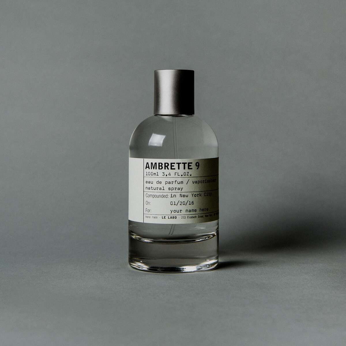 AMBRETTE 9 | Eau De Parfum | Le Labo Fragrances