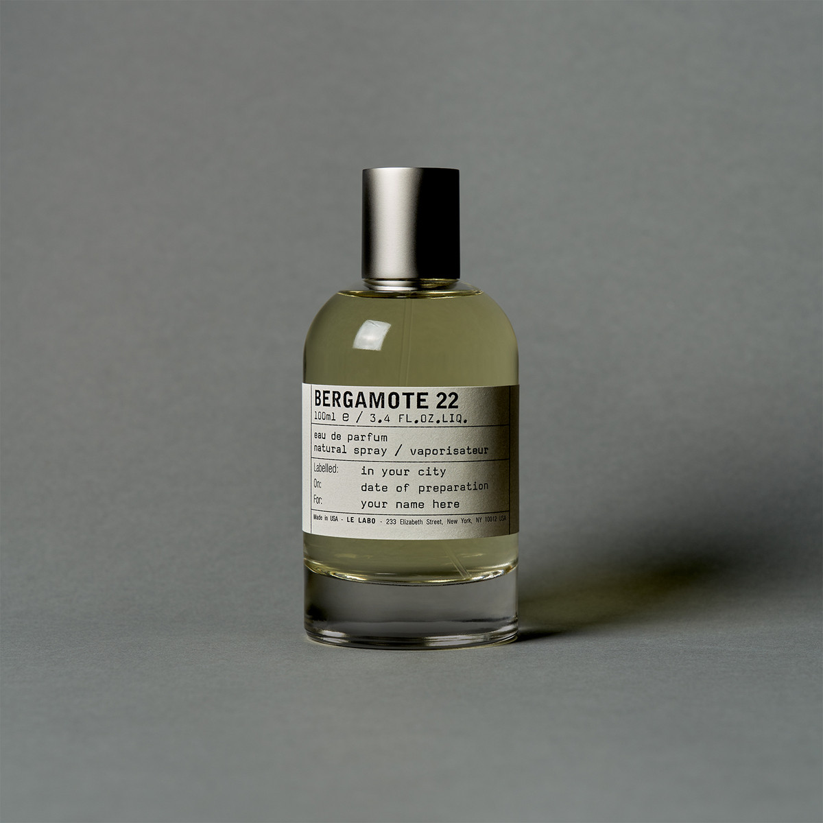 BERGAMOTE 22 | Eau De Parfum | Le Labo Fragrances