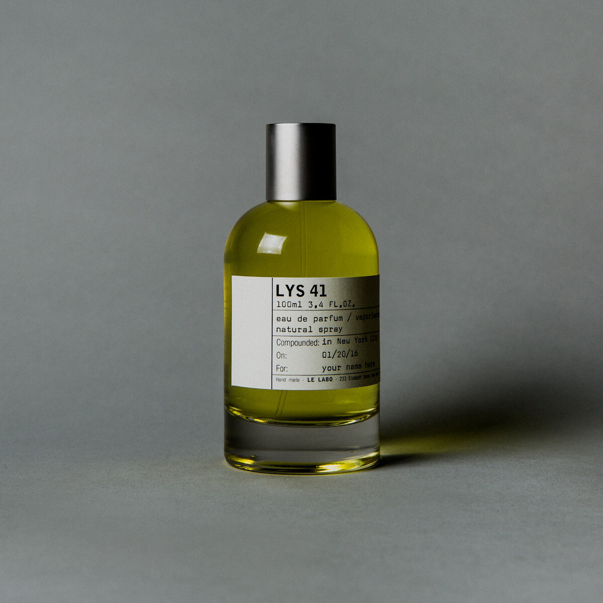 特価店【中条あやみ愛用】LE LABO ルラボ LYS 41 香水(ユニセックス)