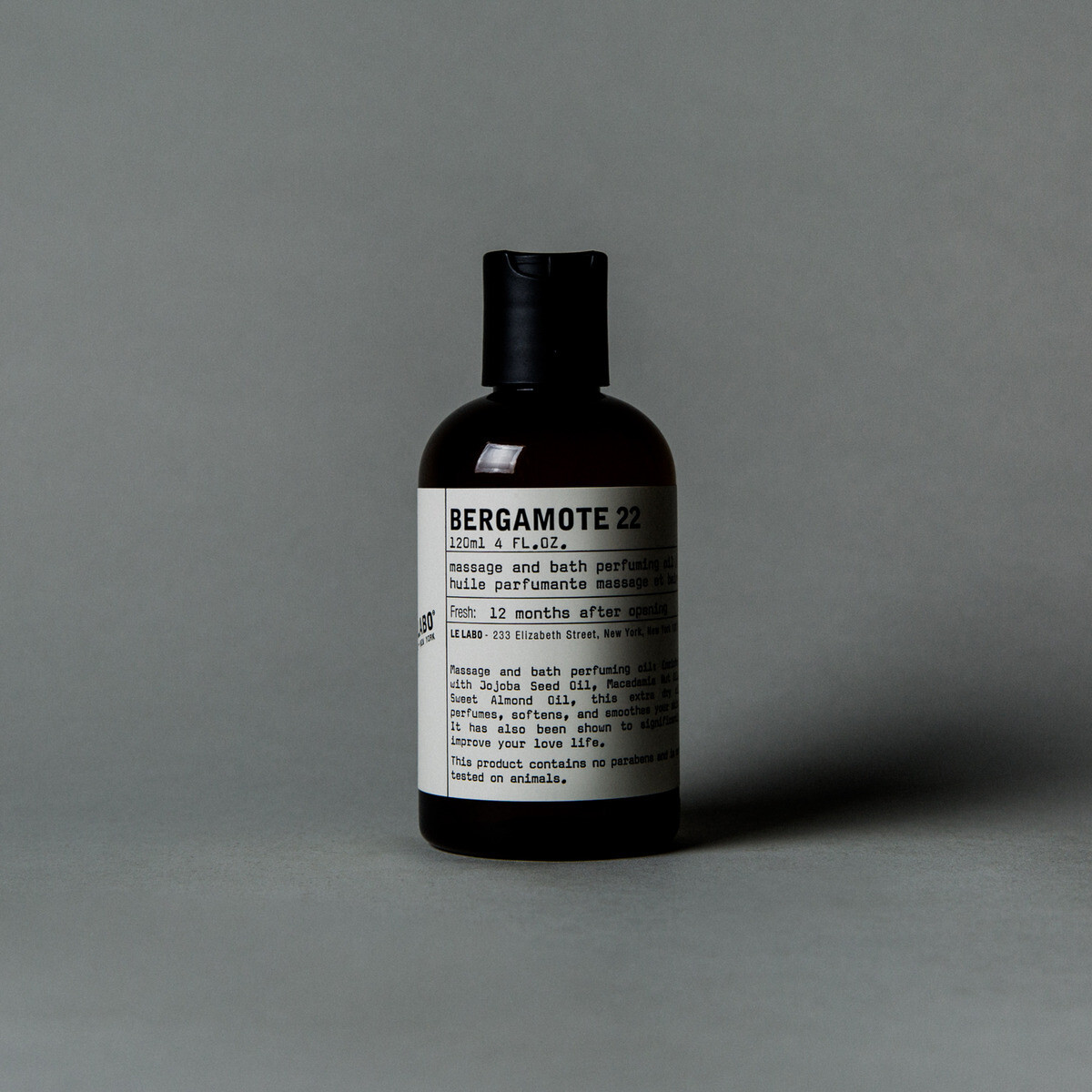 BERGAMOTE 22 | Massage & Bath Perfuming Oil | Le Labo Fragrances