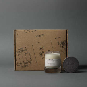 classic candle & candle lid gift set