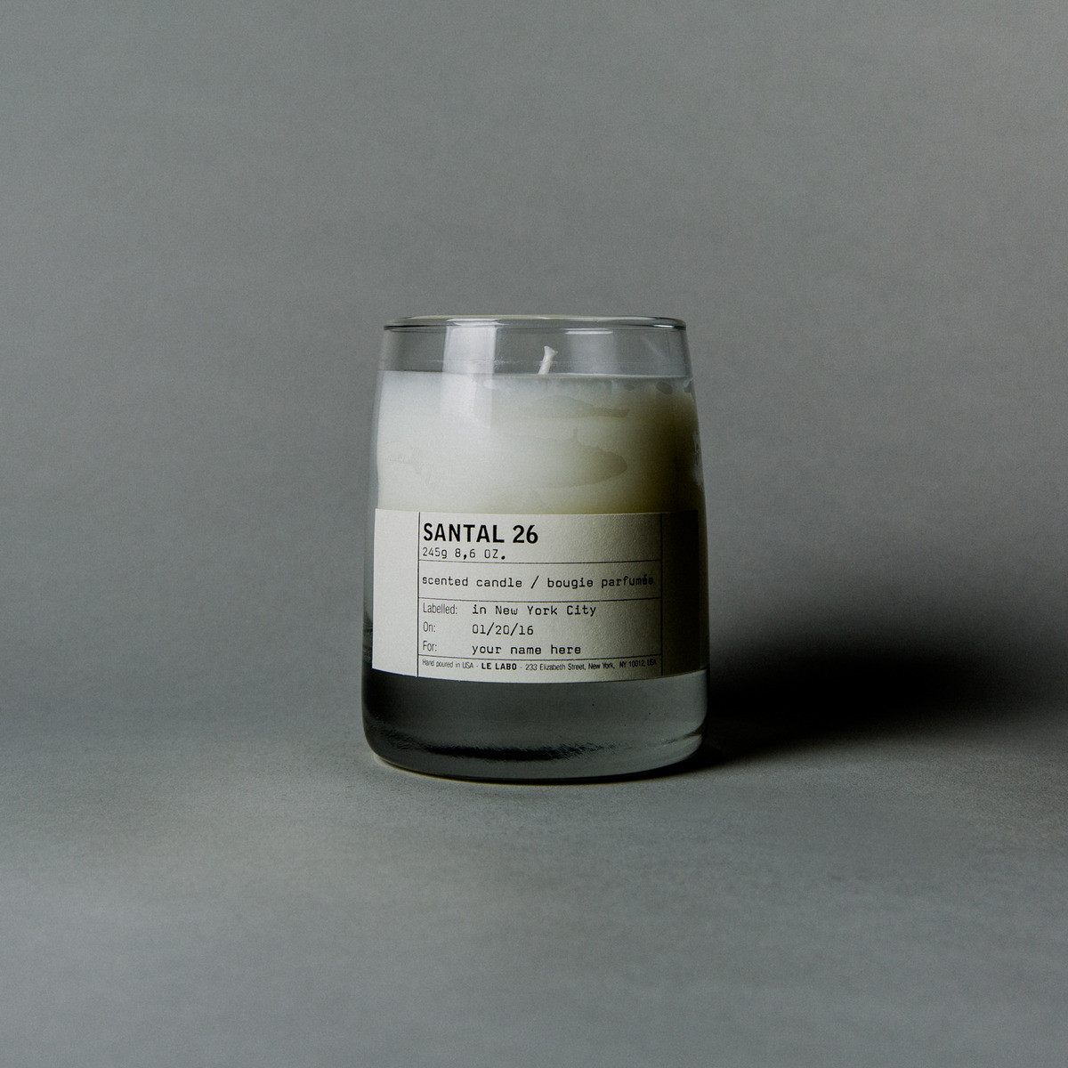 santal 33 candles