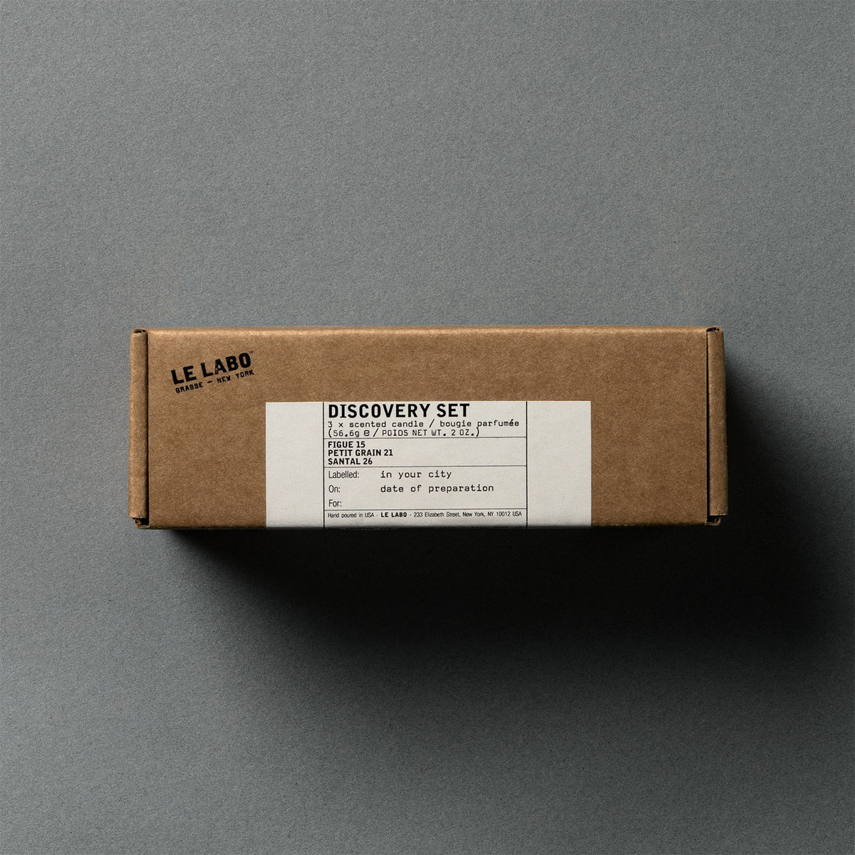 CANDLE DISCOVERY SET | Glass Votives | Le Labo Fragrances