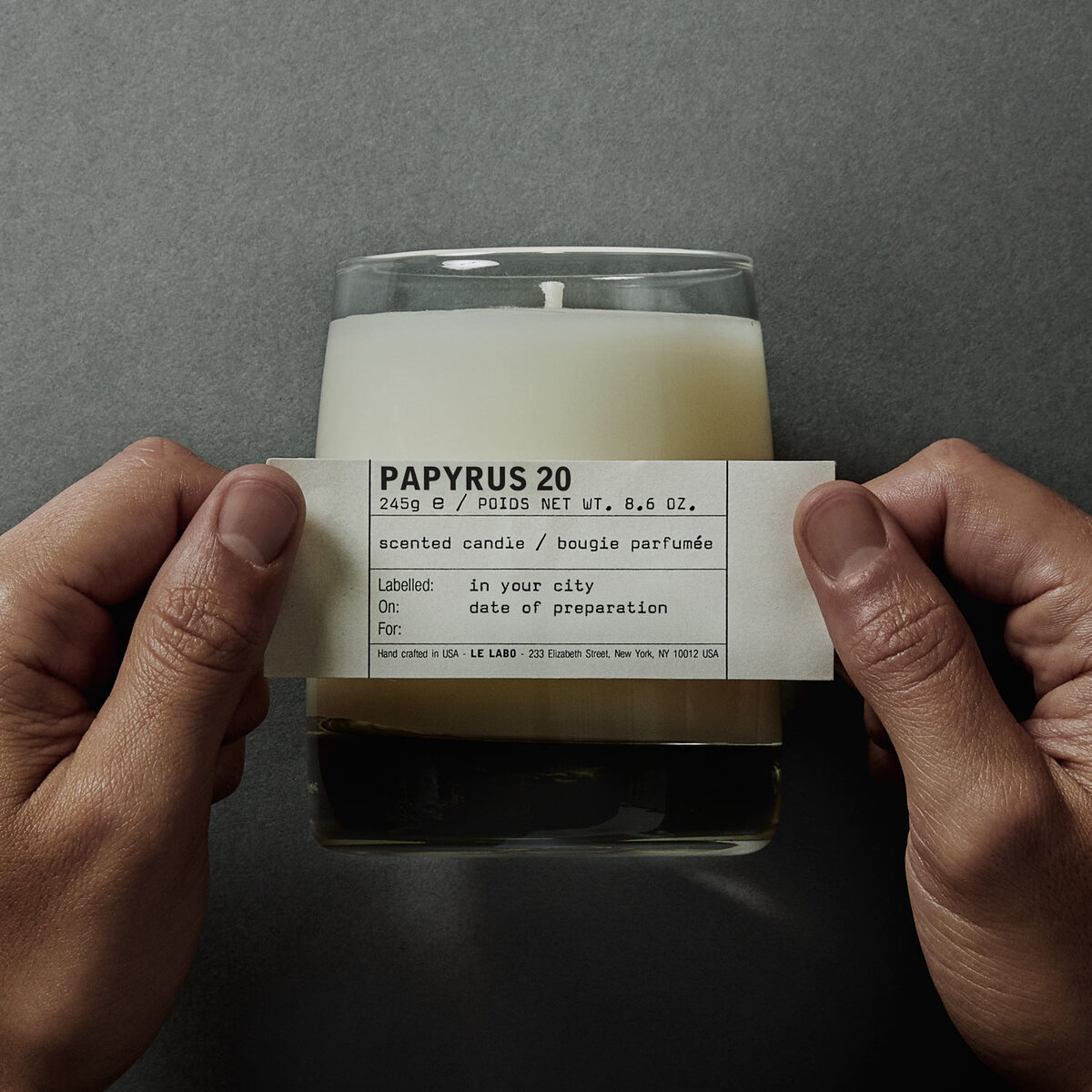 SANTAL 26 | Classic Candle | Le Labo Fragrances