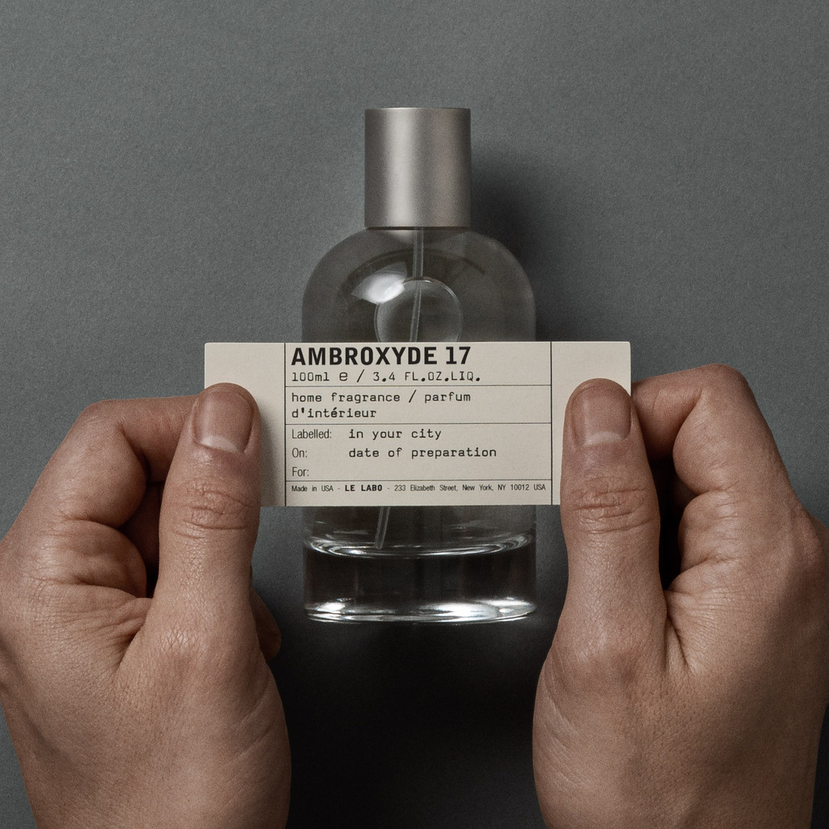AMBROXYDE 17 | Classic Candle | Le Labo Fragrances