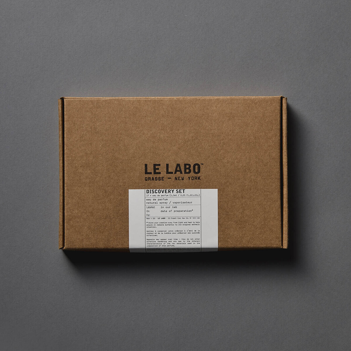 Dior & Le Labo buy package for SGurfinkel